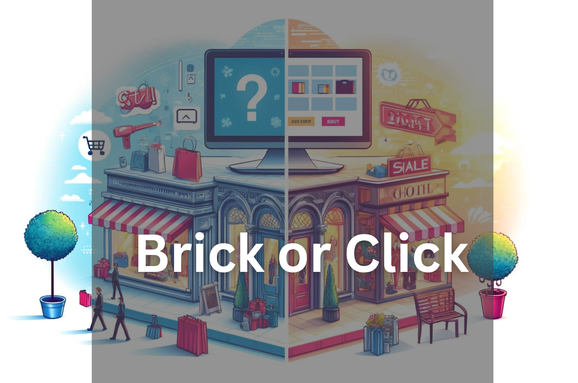 Brick or click